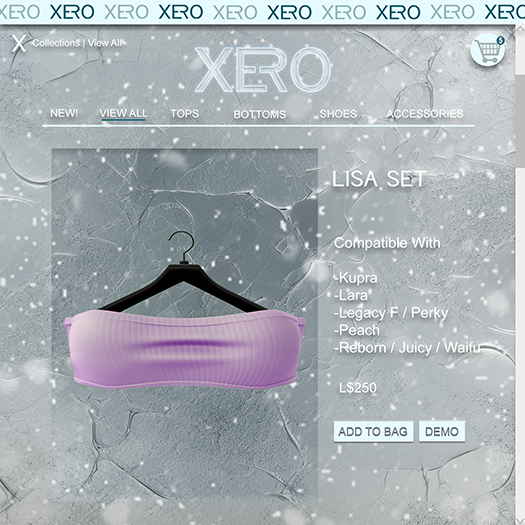 [XERO] Lisa Top (Purple)