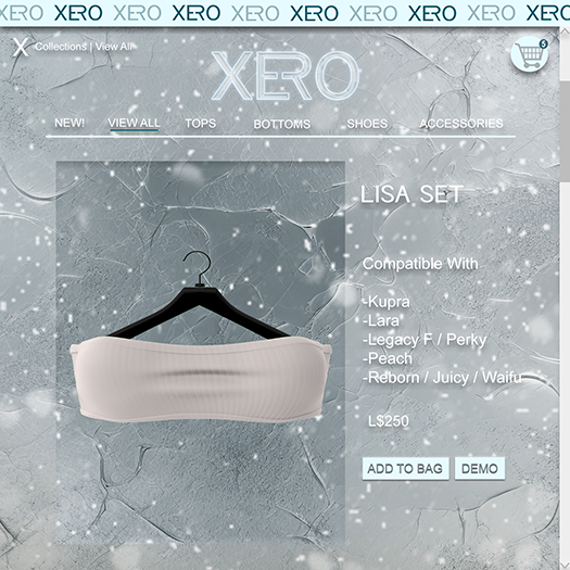 [XERO] Lisa Top (White)