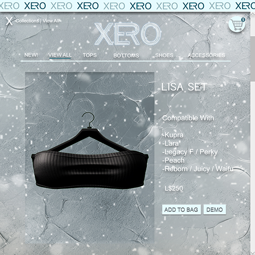 [XERO] Lisa Top (Black)