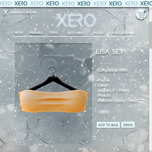 [XERO] Lisa Top (Orange)