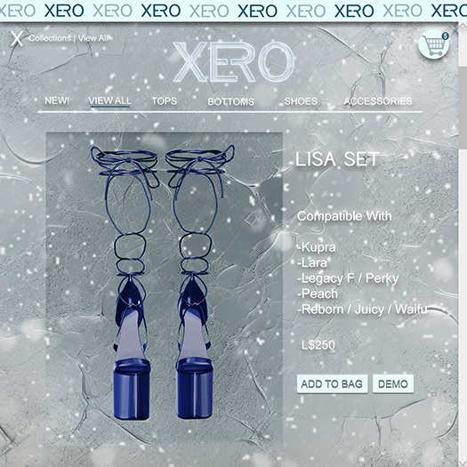 [XERO] Lisa Heels (Blue)