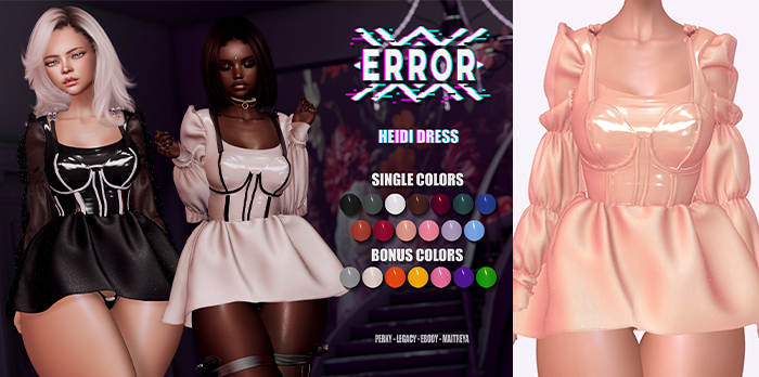#error - heidi dress - beige