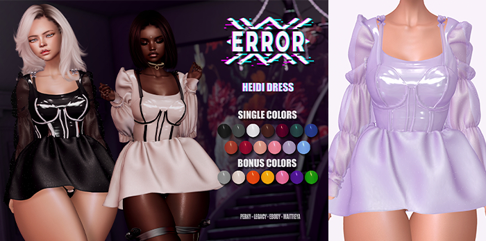 #error - heidi dress - lavender