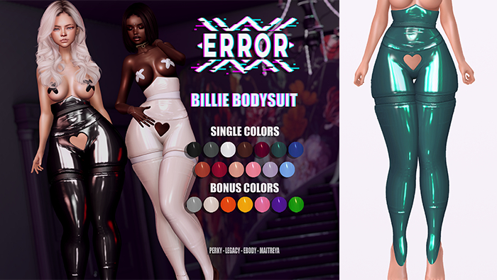 #error - billie bodysuit - emerald
