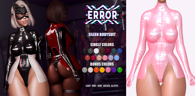 #error - eileen bodysuit - pink