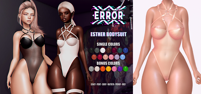#error - esther bodysuit - beige