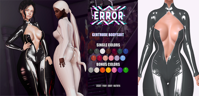 #error - gertrude bodysuit - d.gray