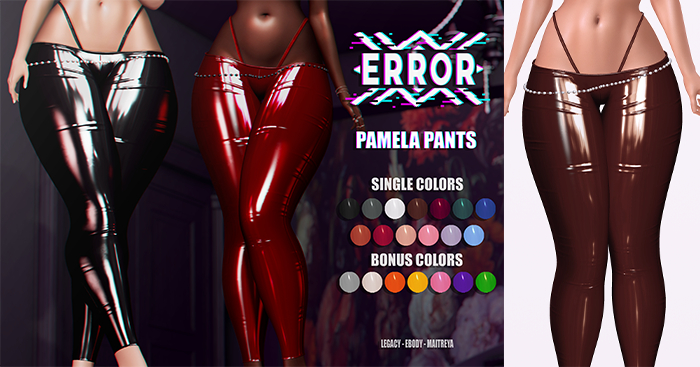 #error - pamela pants - brown