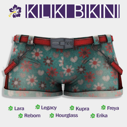 [kb] Christie Shorts - Aqua 