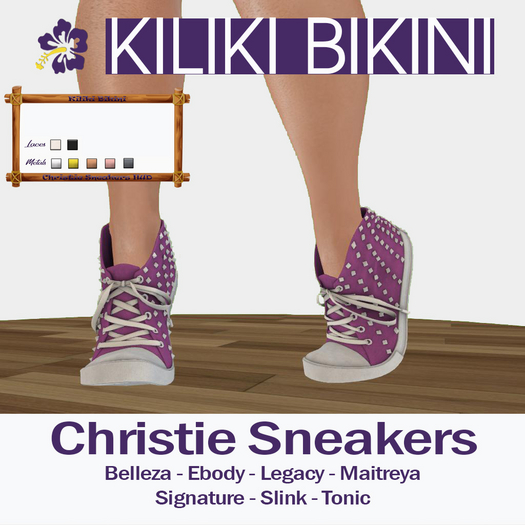 [kb] Christie Sneakers - Hibiscus