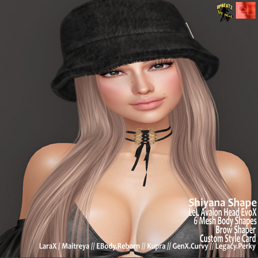 UpBeatZ:Fatpack:Shiyana Shape LeL Avalon Head