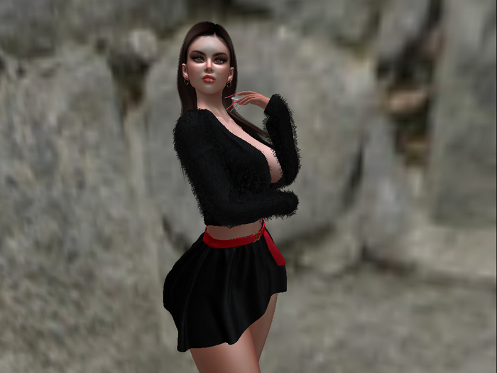 PROMO HOURGLASS OUTFIT BLACK