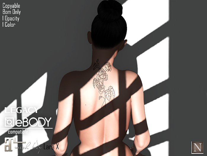 [Nerium] Delicate Tattoo - Roses