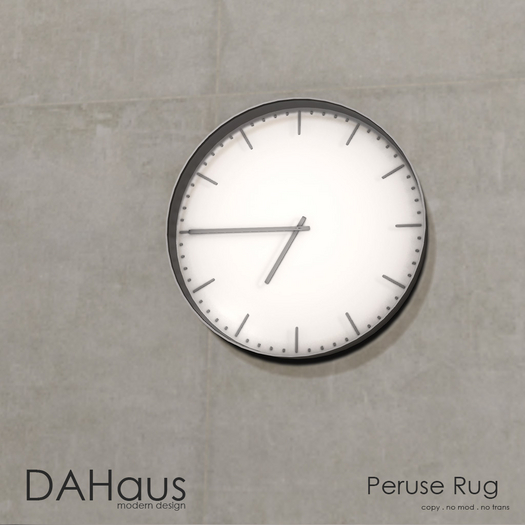 DAHaus - Minimal wall Clock 