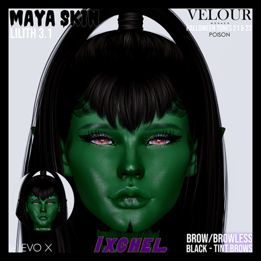 IXCHEL. - Maya Skin - Fantasy - POISON