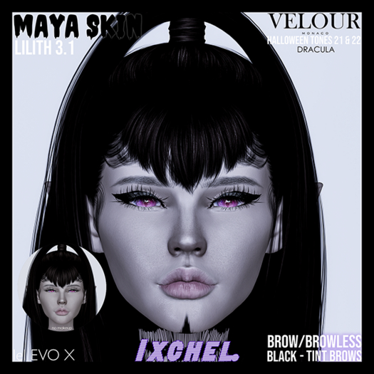 IXCHEL. - Maya Skin - Fantasy - DRACULA