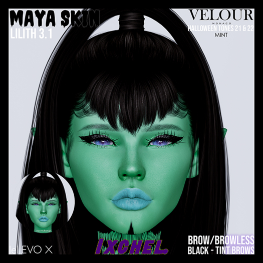 IXCHEL. - Maya Skin - Fantasy - MINT