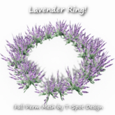 Flowers - Lavender Ring - Full Perm - LI=0.6