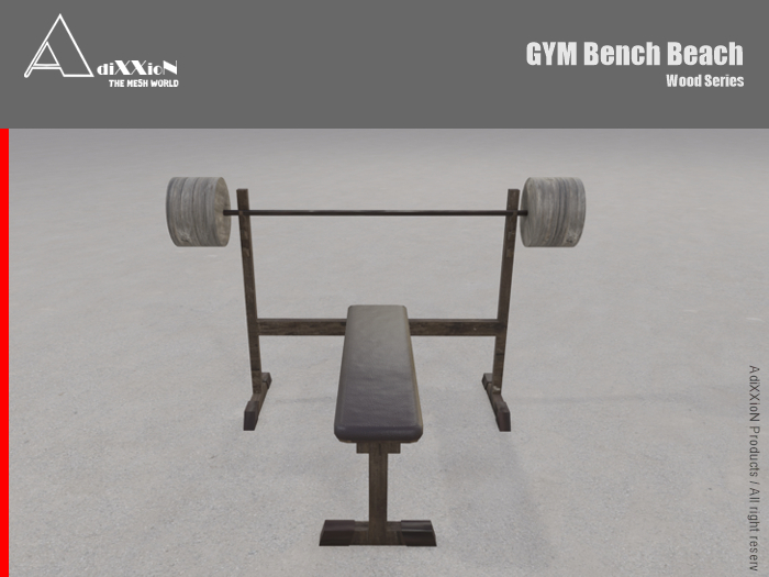 Gym Bench Beach PG