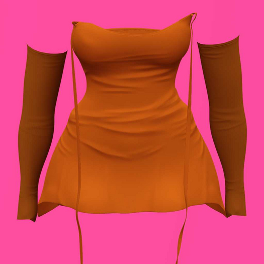 Bella Note - Maddelin dress orange