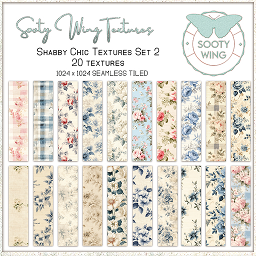 MM SWT Shabby Chic Textures (Set 2) 20 Seamless