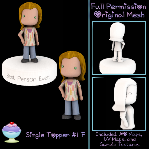 [Sherbert] Full Perm Single Topper #1 F (ADD)