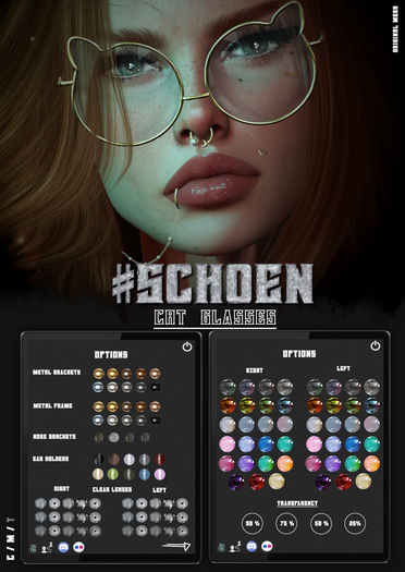#SCHOEN - Cat Glasses