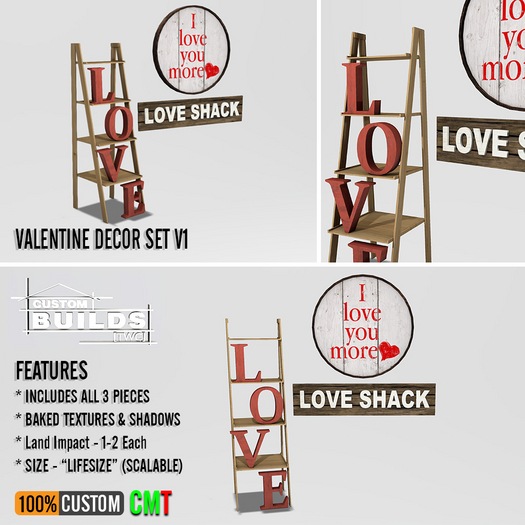 [TWC] - Valentine Decor Set V1