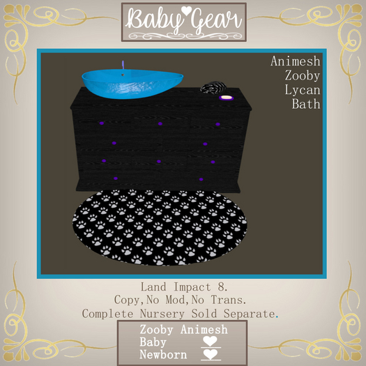 Animesh Zooby Lycan Bath (Boxed)