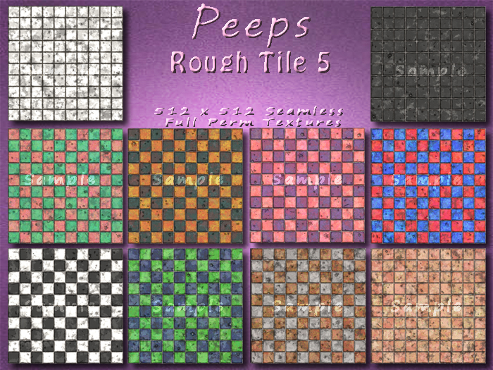 Peeps Textures Rough Tile 5