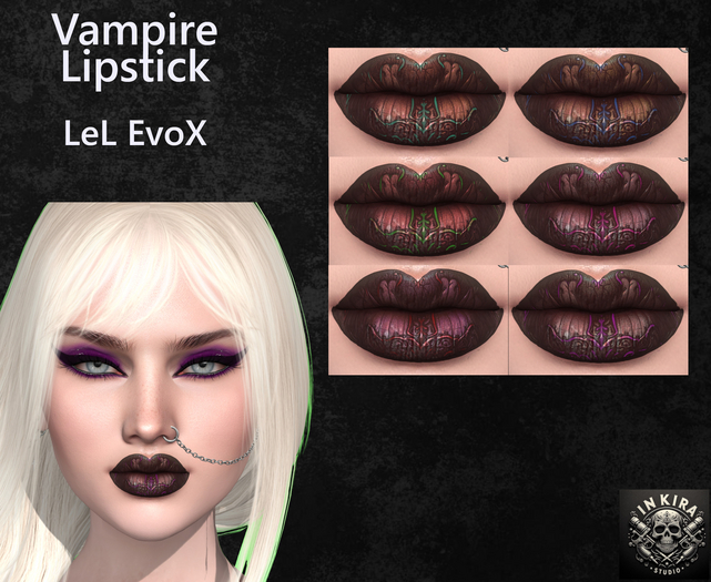 Vampire Lipstick - InKira Studio