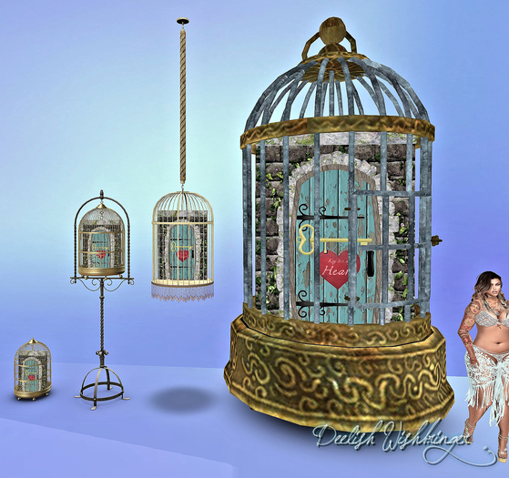 DEMO Key to my Heart Cages 