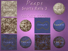 Peeps Textures Sports Balls 3