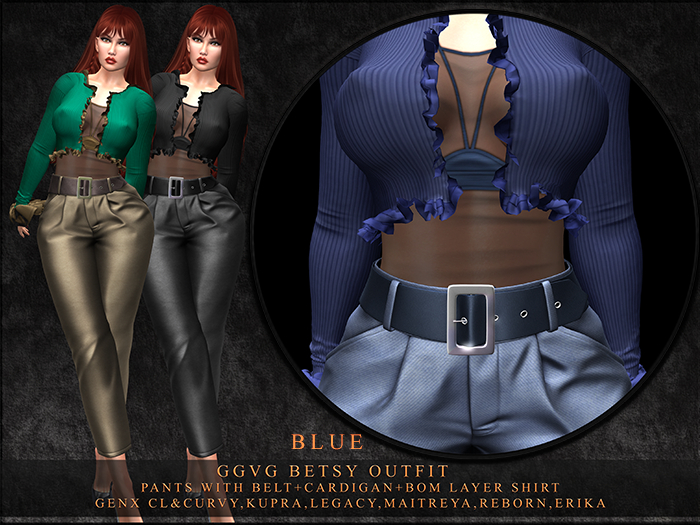 GGVG BETSY OUTFIT BLUE