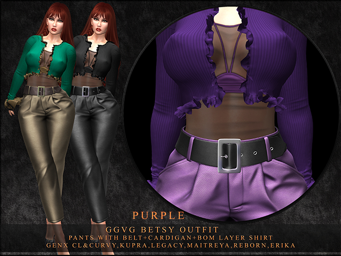 GGVG BETSY OUTFIT PURPLE