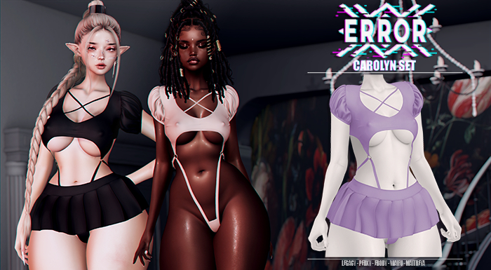 #error - carolyn set - lavender