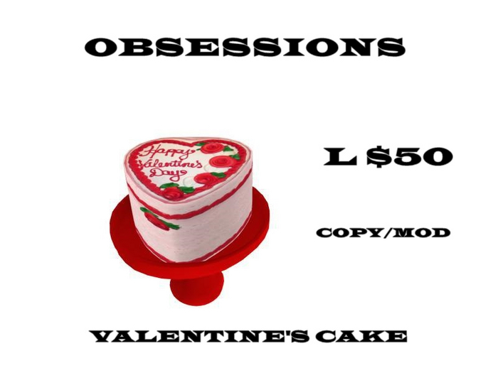 Happy Valentine's Day Cake