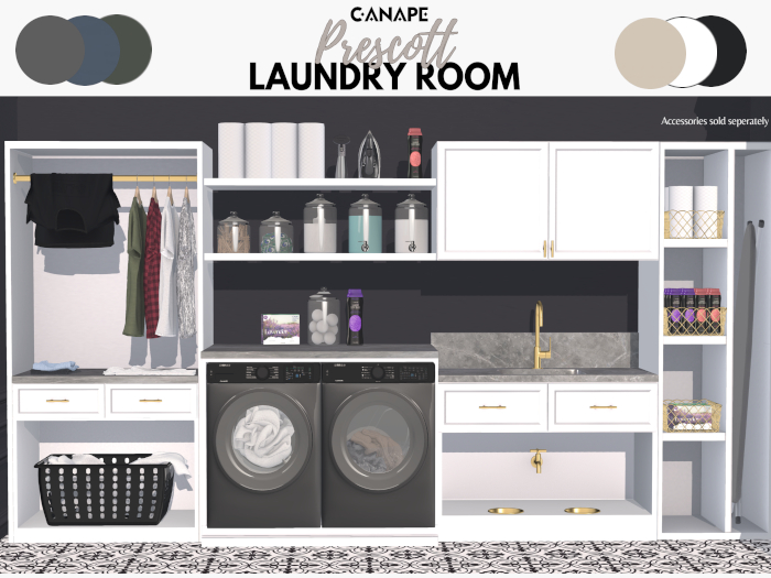 [Canape] Prescott Laundry Room FATPACK