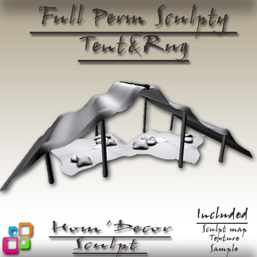 Sculpted Tent&Rug Full perm