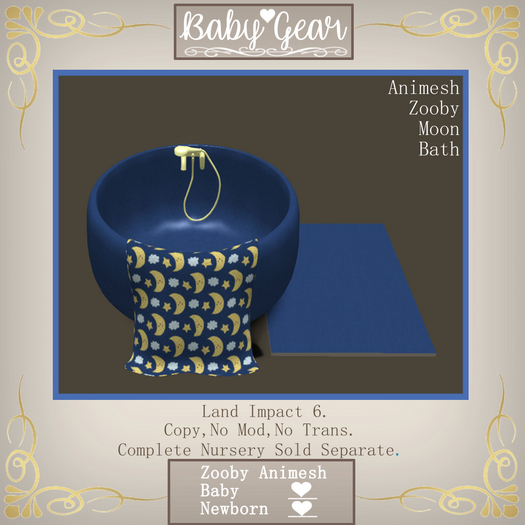 Animesh Zooby Moon Bath (Boxed)