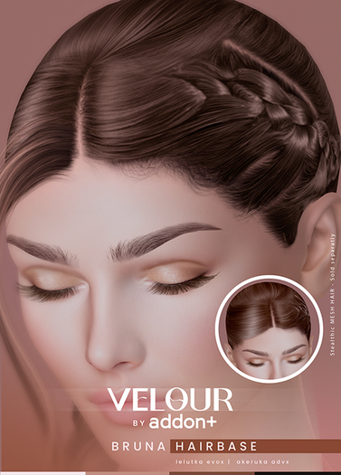 VELOUR by addon+ Bruna Hairbase FATPACK LeL X