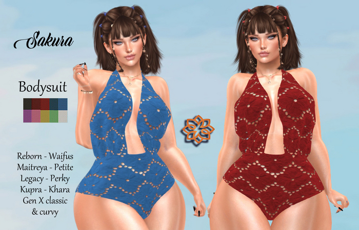 :: FOR YOU:: SAKURA BODYSUIT FTP