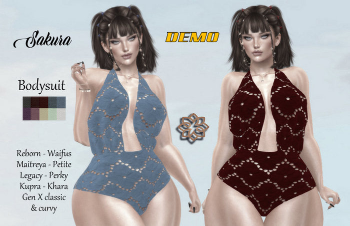 ::FOR YOU:: SAKURA BODYSUIT (DEMO 5 MIN)