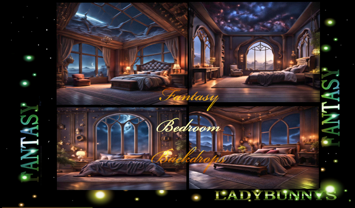 Fantasy Background Textures-Fantasy Bedroom Backdrops Full Perm