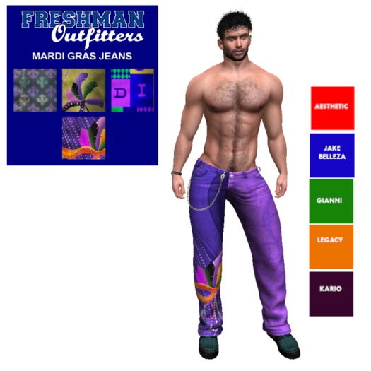 Freshman Outfitters Mardi Gras Pants