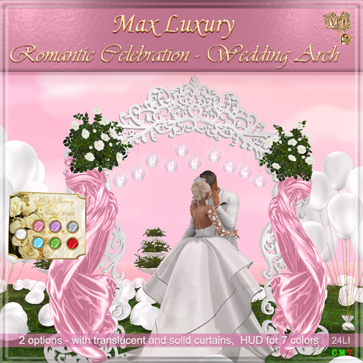 Max Luxury Romantic Celebration - Wedding Arch