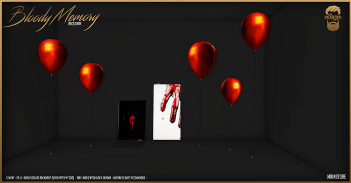 Bloody Memory Backdrop - The Bearded Guy