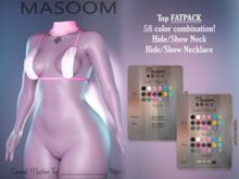 [[ Masoom ]] Sacred Maiden Top - FATPACK
