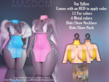 [[ Masoom ]] Sacred Maiden Top - Yellow