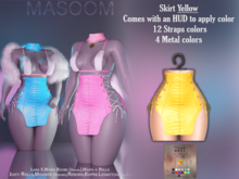 [[ Masoom ]] Sacred Maiden Skirt - Yellow